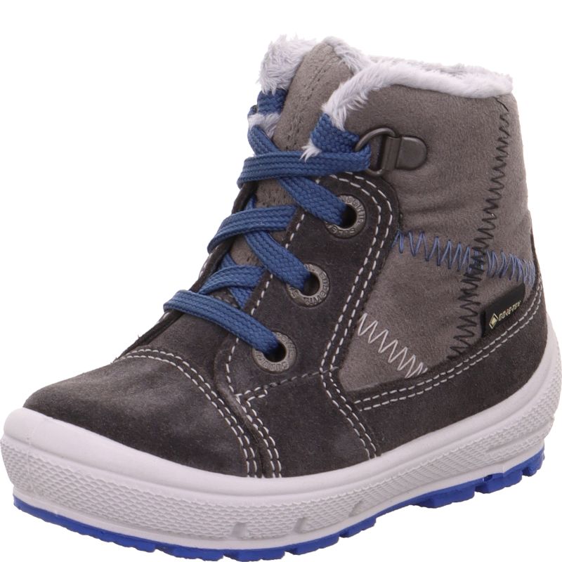 Superfit GROOVY Boys Boot - Material: Leather/Textil in Grey
