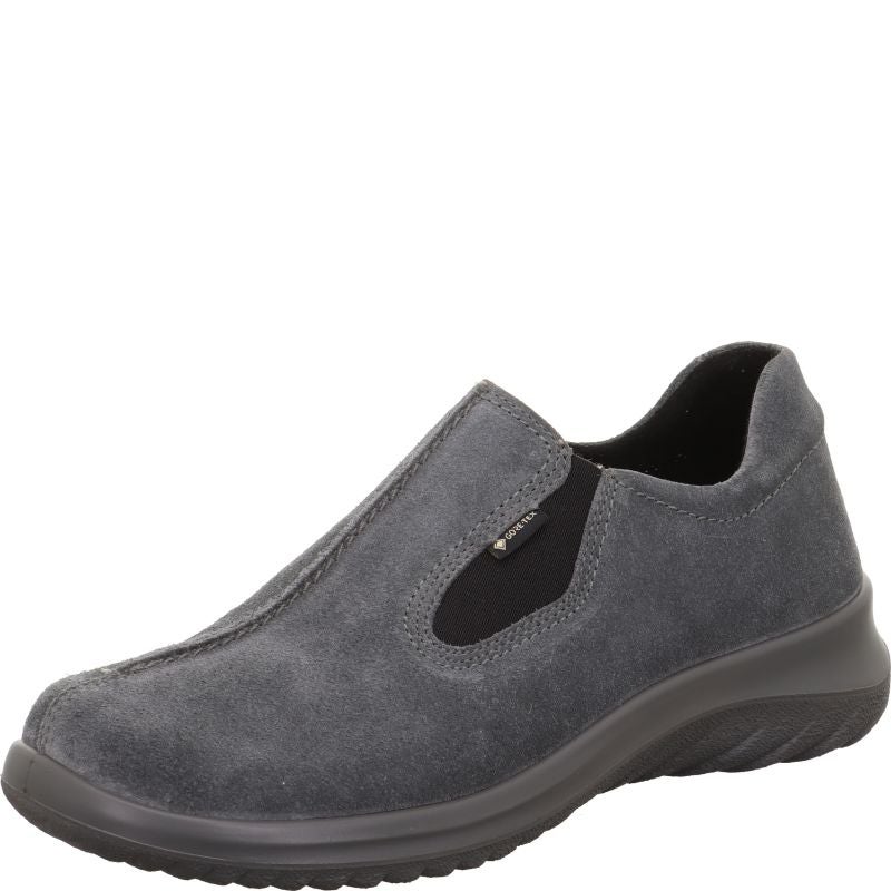 Legero SOFTBOOT 4.0 Damen Slipper - Material: Leder in Grau