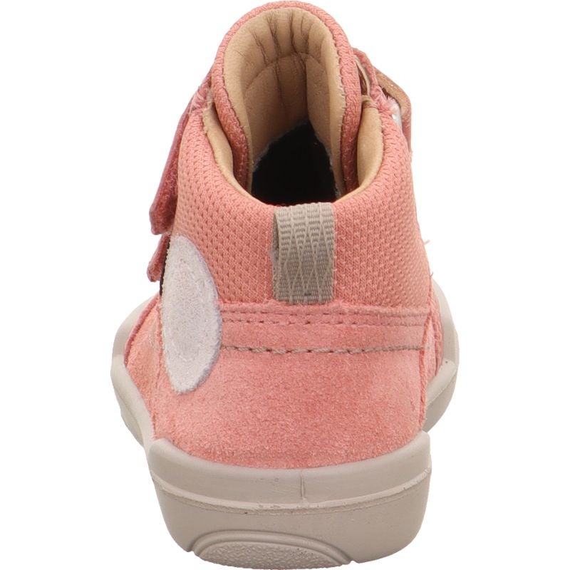 Superfit SUPERFREE Unisex | Girls Sneakers high - Material: Leather/Textil in Rose