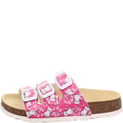 Superfit FUSSBETTPANTOFFEL Girls Slipper - Material: Sonstiges Material in Pink