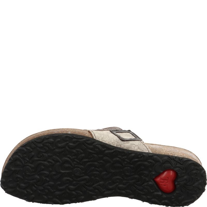 Think JULIA DAMEN Mules - Material: Leather in Grey