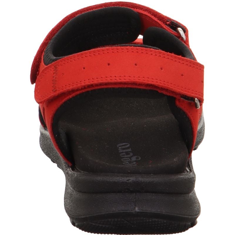 Legero SIRIS Sandal - Material: Leather in Red