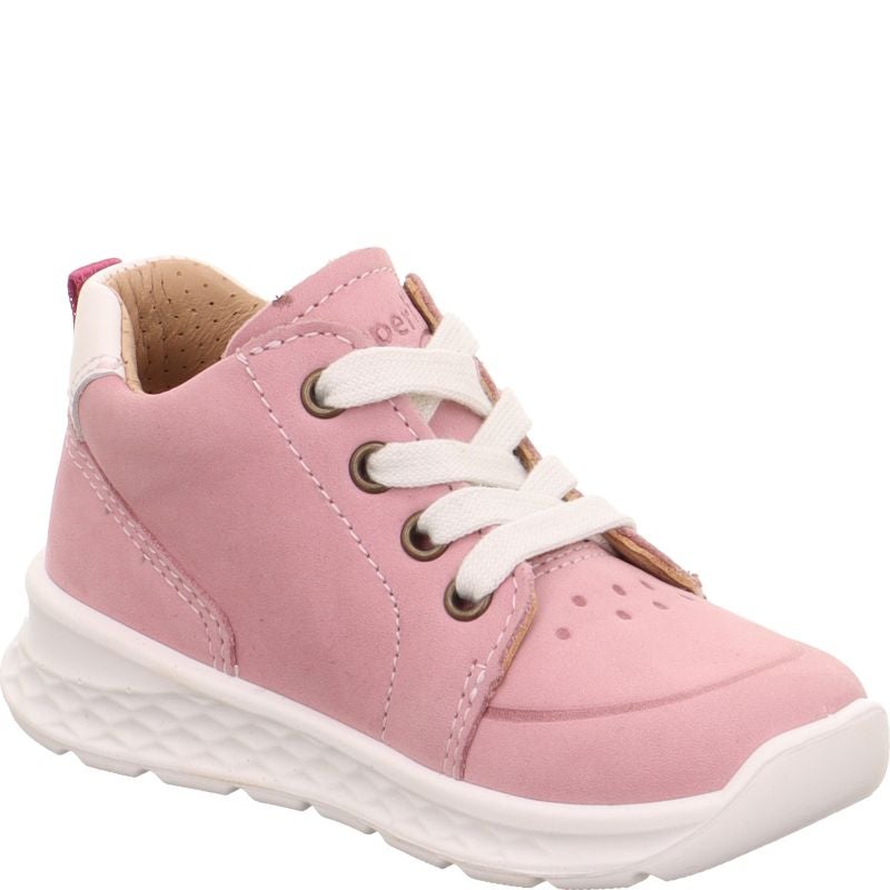 Superfit BREEZE Mädchen Sneaker high - Material: Leder in Rosa