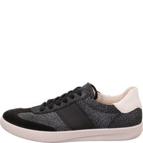 Legero SILENCE Woman Sneakers low - Material: Leather in Black