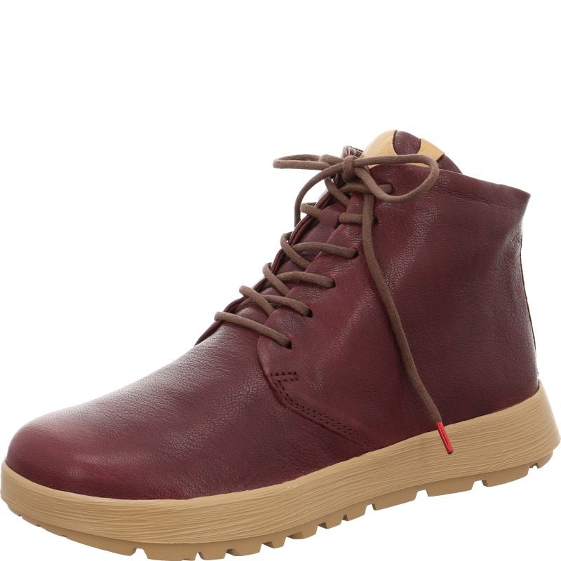 Think! COMODA Damen Ankle Boots - Material: Leder in Rot
