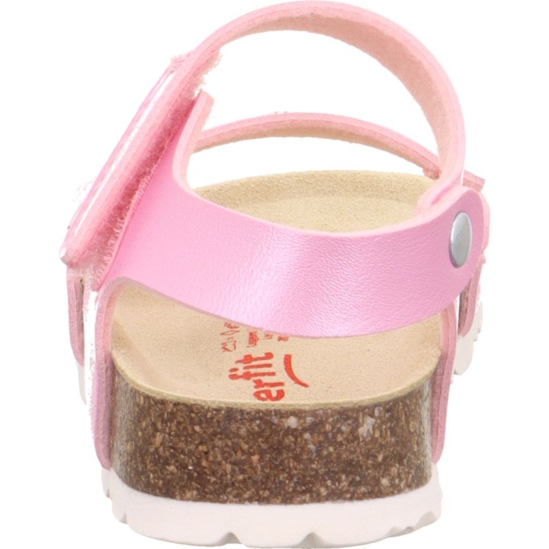 Superfit FUSSBETTPANTOFFEL Girls Sandal - Material: Sonstiges Material in Rose