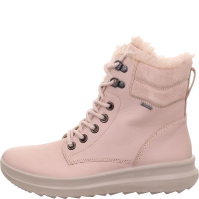 Legero DREAMER Damen Schnürboots - Material: Leder in Rosa