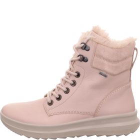 legero DREAMER Damen Schnürboots - Material: Leder in Rosa