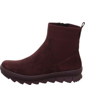 Legero NOVARA Damen Stiefelette - Material: Leder in Rot