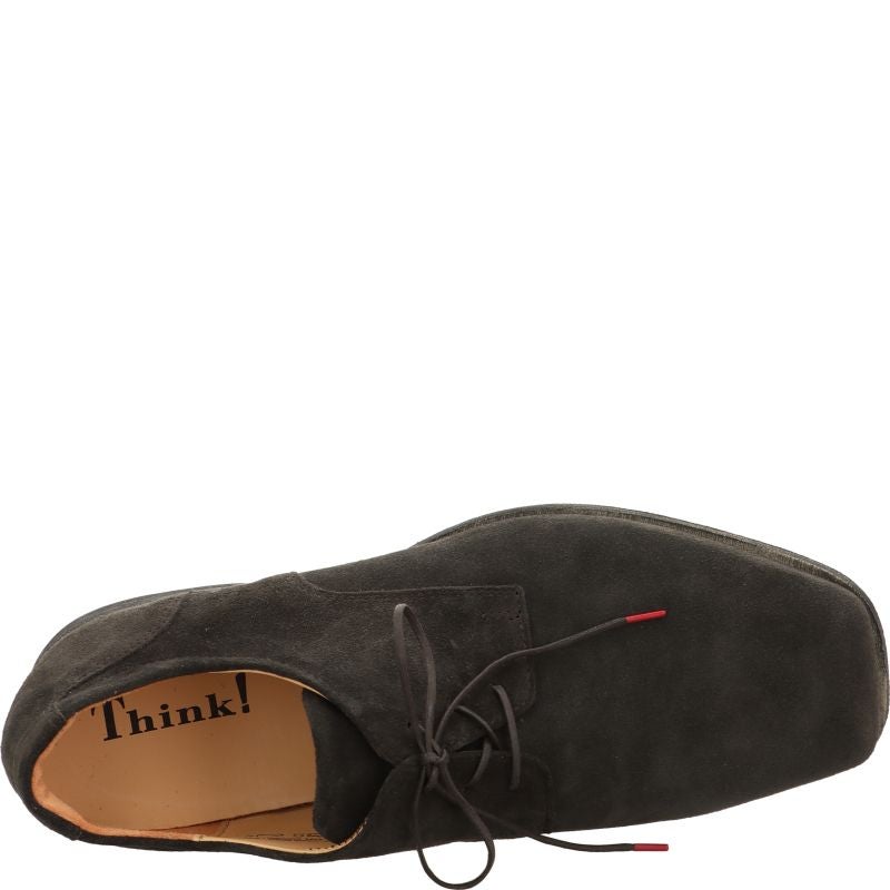 Think GURU Men Lace up shoe - Material: Leather in Brown