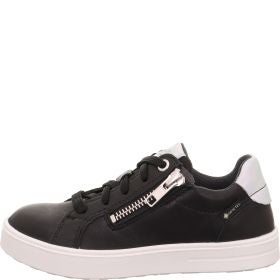 Superfit STELLA Sneaker low - Material: Leder/Sonstiges Material/Textil in Schwarz
