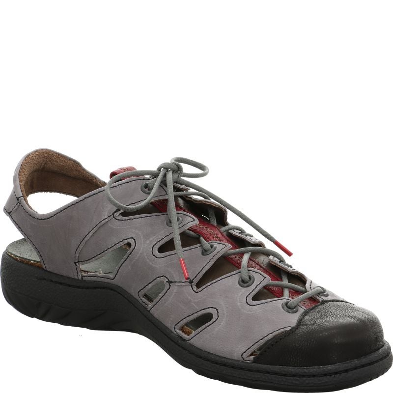 Think CHANGE HERREN Men Sandal - Material: Leather in Grey