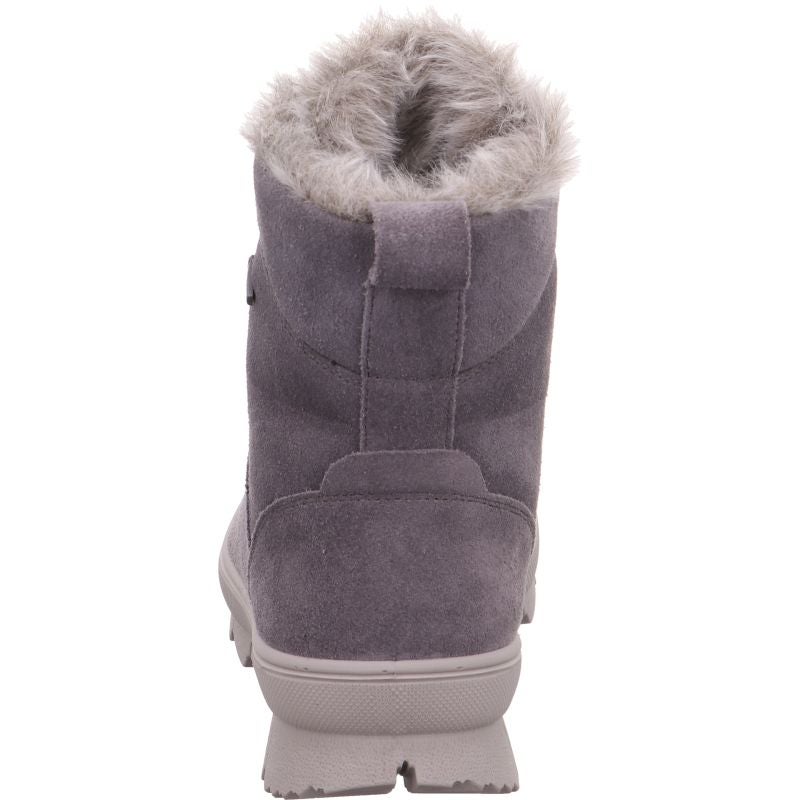 legero NOVARA Damen Schnürboots - Material: Leder in Grau