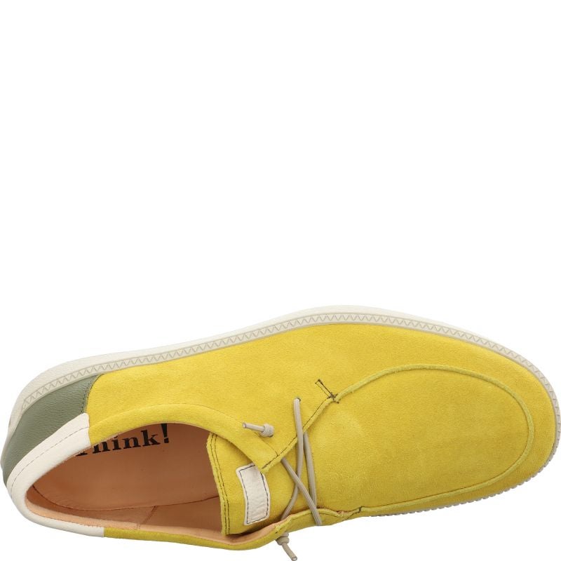 Think TURNA MEN Men  - Material: Leather in Yellow