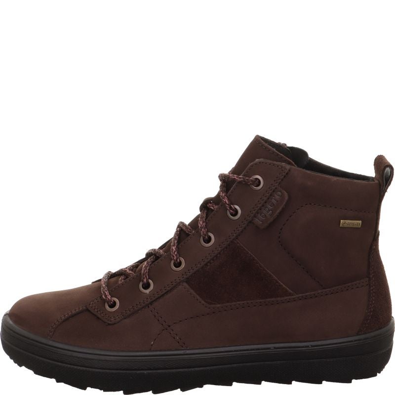 Legero MIRA Damen Sneaker high - Material: Leder in Braun