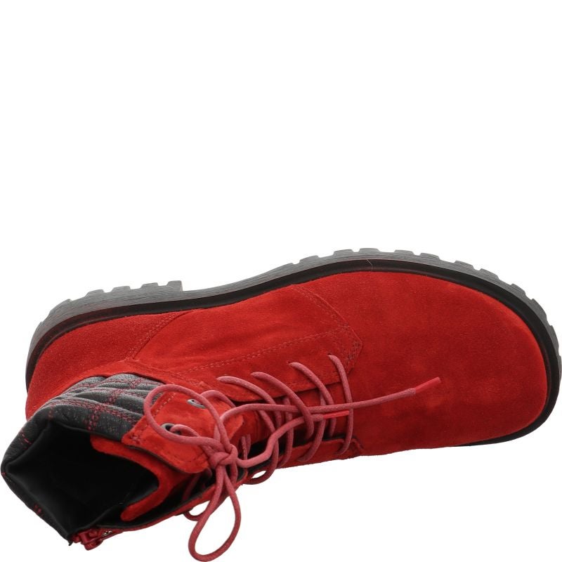 Think! TRENTO Damen Stiefelette - Material: Leder in Rot