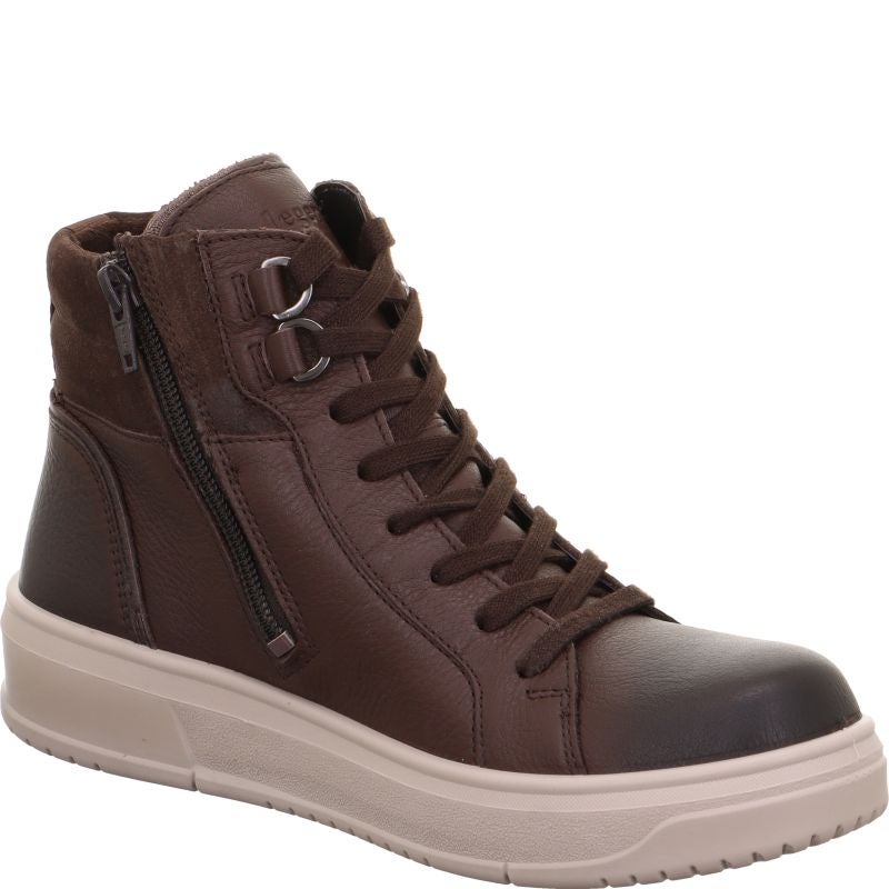 Legero REJOISE Sneakers high - Material: Leather in Brown