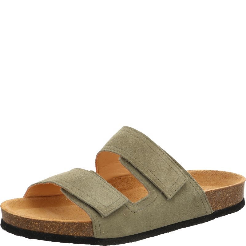 Think WOLFI Mules - Material: Leather in Olive