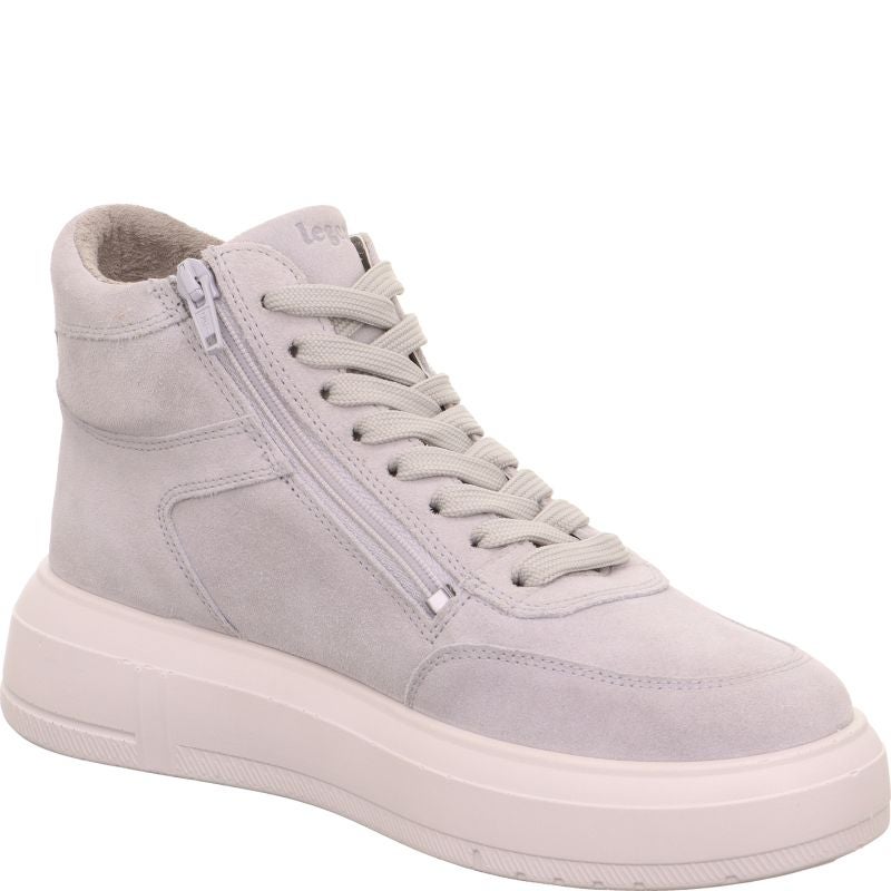 Legero WONDER Damen Sneaker high - Material: Leder in Grau