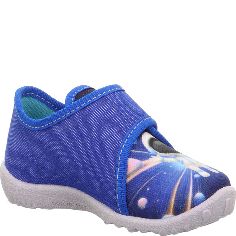 Superfit SPOTTY Boys Slipper - Material: Textile in Blue