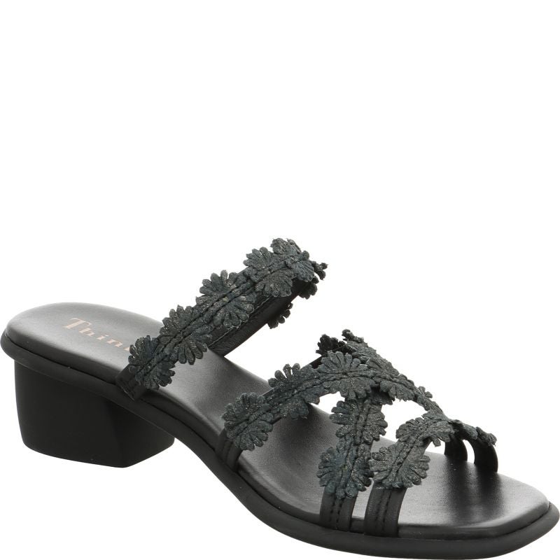 Think VIVI Woman  - Material: Leather in Black