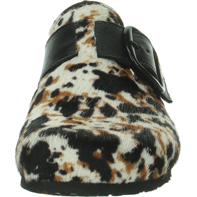 Think JULIA DAMEN Clog - Material: Leather in Multicolored