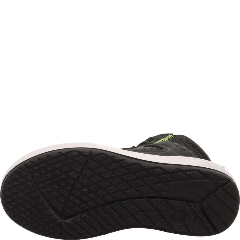 Superfit MAVERICK Boys Sneakers high - Material: Leder/Sonstiges Material/Texti in Black