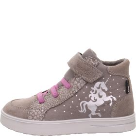 Superfit STELLA Sneakers high - Material: Leather/Textil in Grey