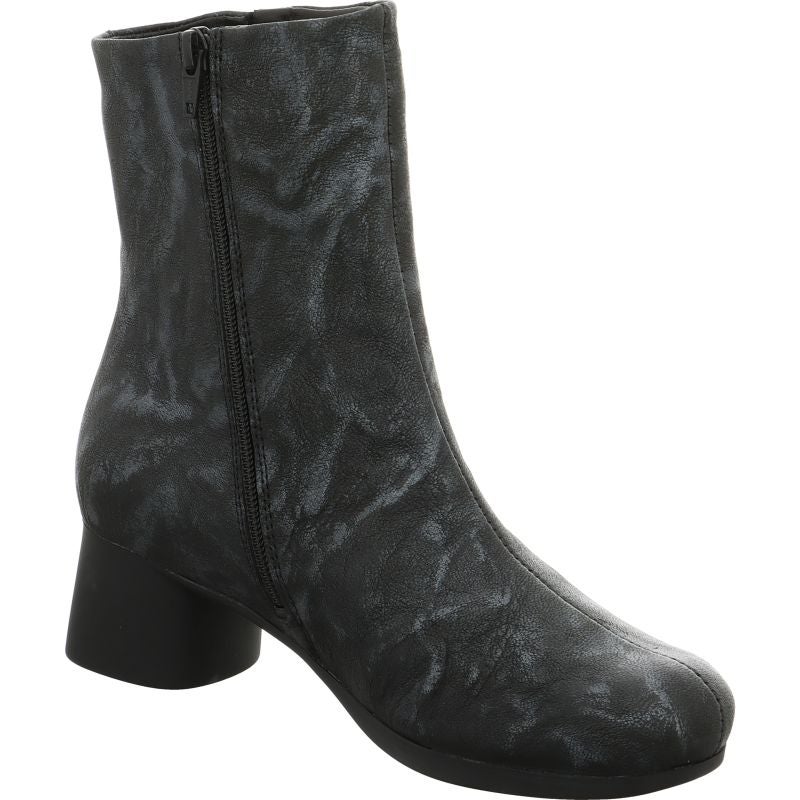 Think NANI Woman Ankle boot - Material: Leather in Black