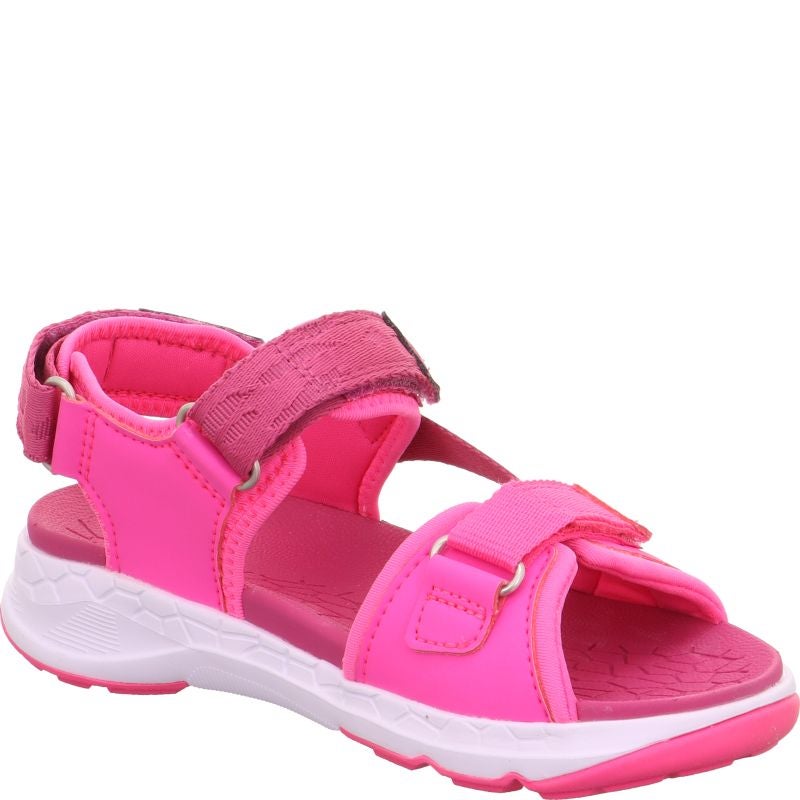 Superfit CRISS CROSS Sandal - Material: TextilSonstigesMaterial in Pink