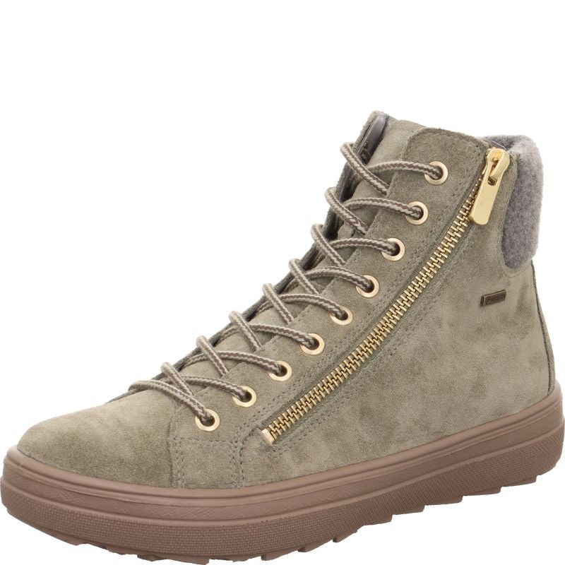 Legero MIRA Woman Sneakers high - Material: Leather/Textil in Green