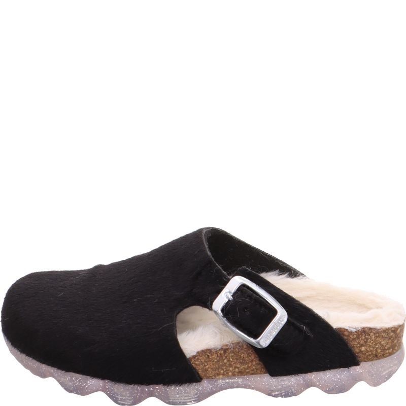 Superfit JELLIES Unisex, Girls Slipper - Material: Textile in Black