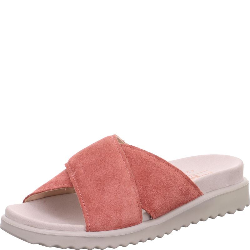 Legero MOVE Damen Pantolette - Material: Leder in Rot