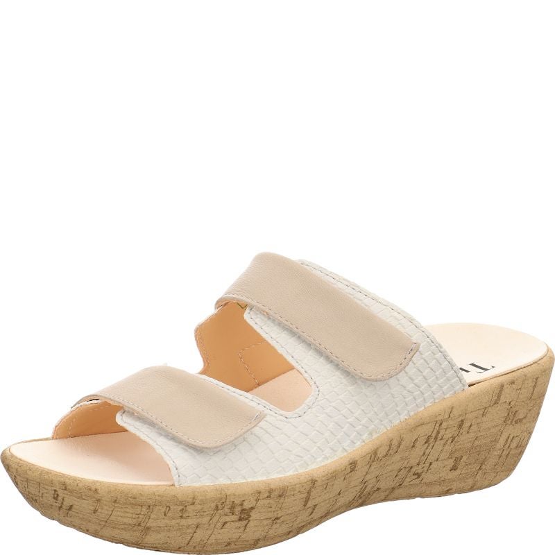 Think KATE Woman Mules - Material: Leather in White