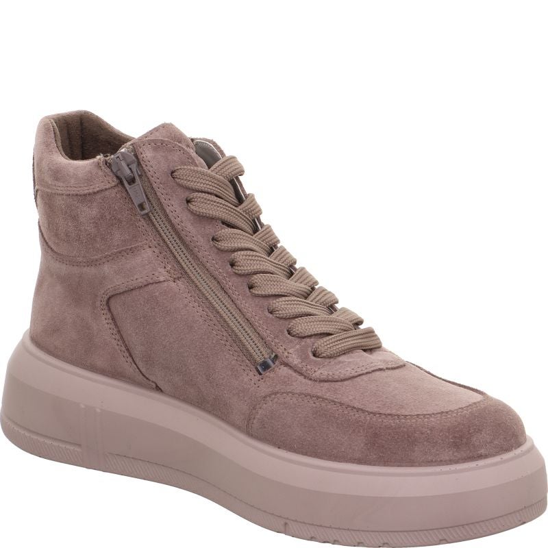 Legero WONDER Damen Sneaker high - Material: Leder in Rosa