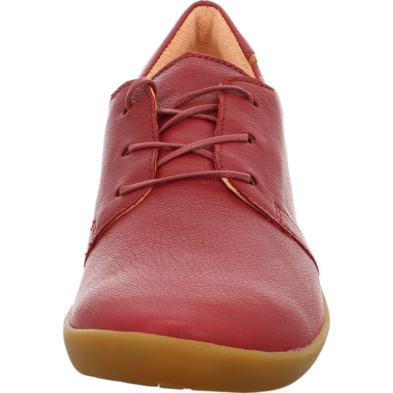 Think NATURE Woman Sneakers low - Material: Leather in Red