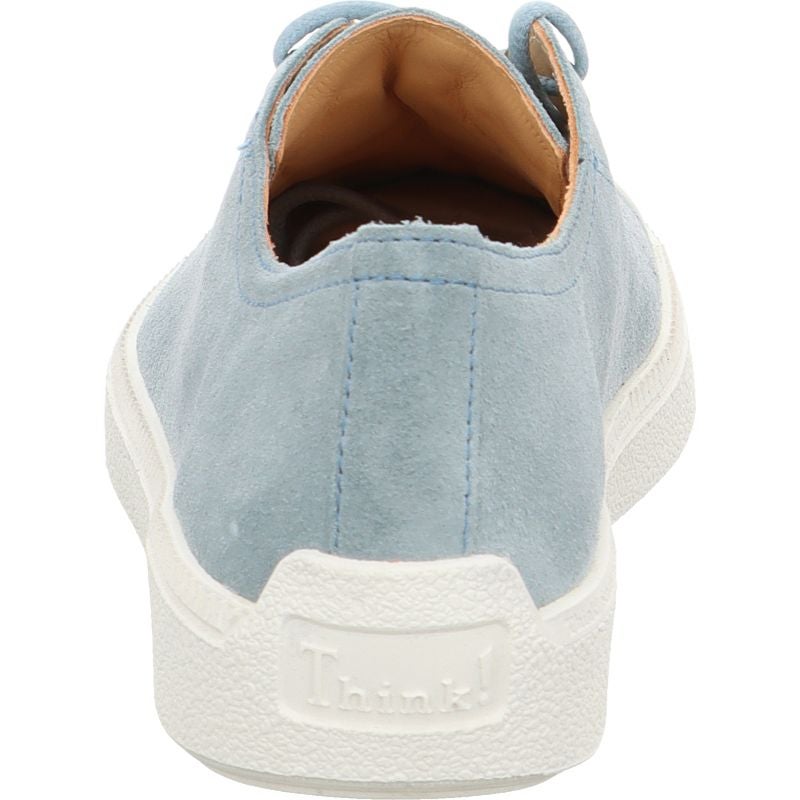 Think TURNA WOMEN Woman Sneakers low - Material: Leather in Blue