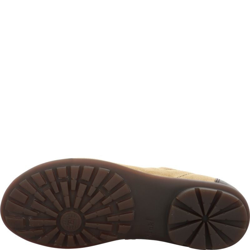 Think KONG HERREN Lace up shoe - Material: Leather in Beige