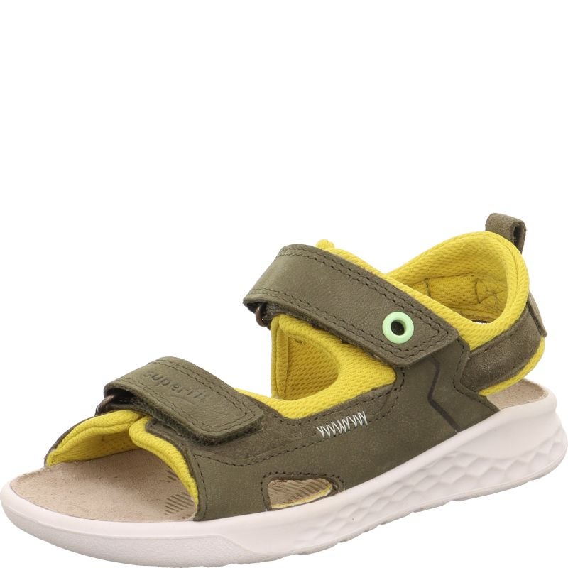 Superfit LAGOON Sandale - Material: Leder/Textil in Grün