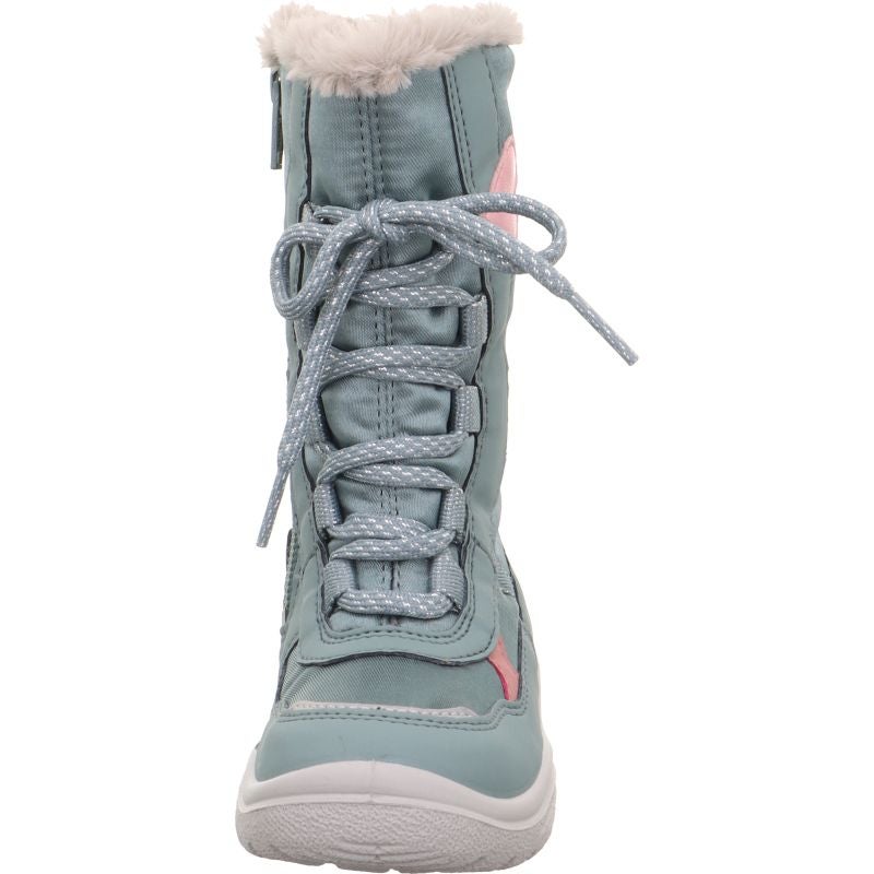 Superfit CRYSTAL Girls Boot - Material: Leder/Sonstiges Material/Texti in Green