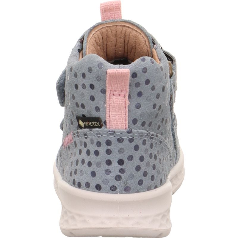 Superfit BREEZE Sneaker high - Material: Leder in Blau