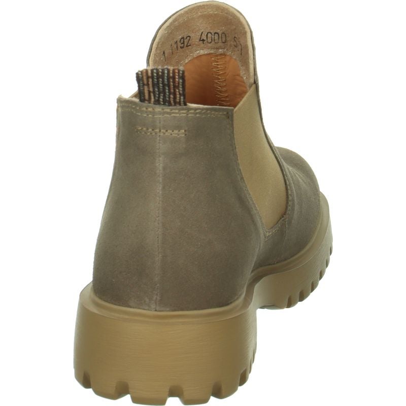 Think TRENTO Chelsea boot - Material: Leather in Beige