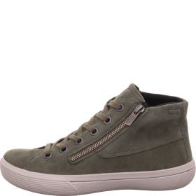 Legero FRESH Damen Sneaker high - Material: Leder in Grün