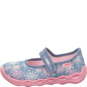Superfit BUBBLE Girls Slipper - Material: Textile in Blue