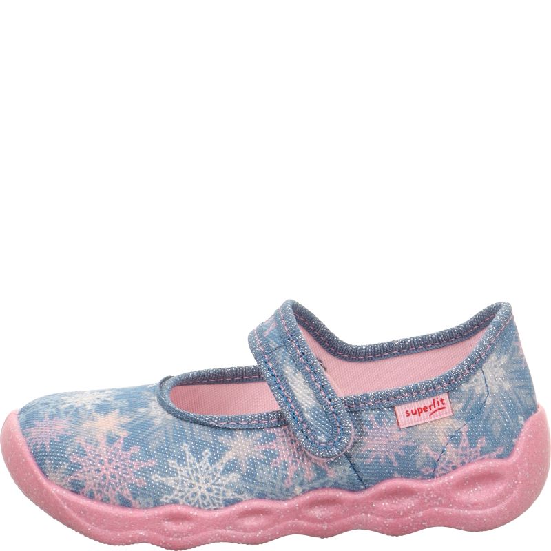 Superfit BUBBLE Girls Slipper - Material: Textile in Blue