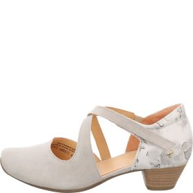 Think! AIDA Damen Pumps - Material: Leder in Grau