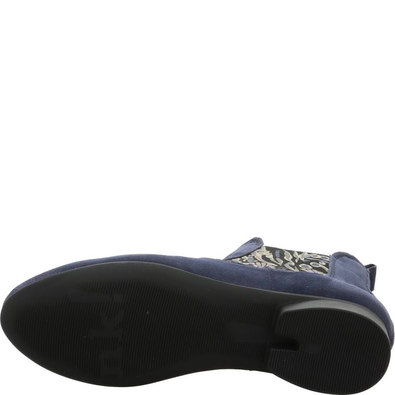 Think! GUAD2 Damen Chelsea Boots - Material: Leder in Blau