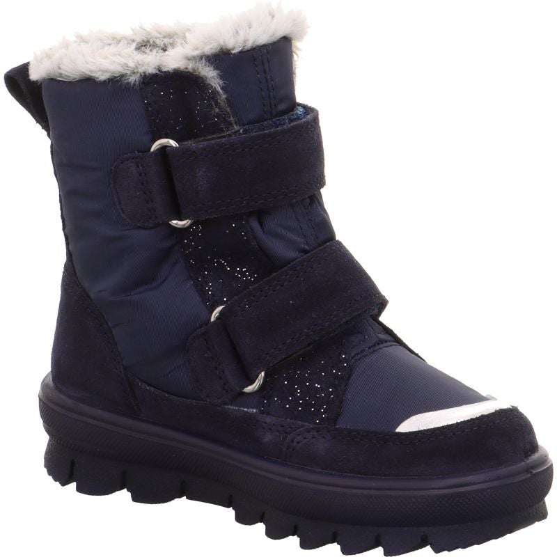 Superfit FLAVIA Girls Boot - Material: Leather/Textil in Blue