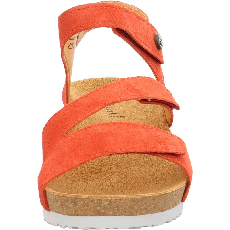 Think! DUMIA Damen Riemchensandale - Material: Leder in Rot