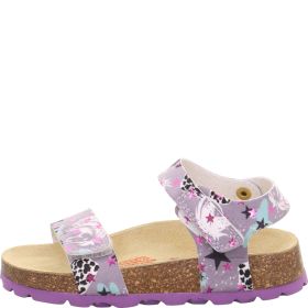 Superfit FUSSBETTPANTOFFEL Sandal - Material: SonstigesMaterial in Purple